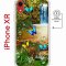 Чехол-накладка Apple iPhone XR (598897) Kruche PRINT Водопад