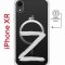 Чехол-накладка iPhone XR Kruche Magnet Print Zet