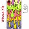 Чехол-накладка iPhone XR Kruche Magnet Print Абстракция Капли