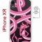 Чехол-накладка iPhone XR Kruche Magnet Print Розовая Пантера
