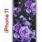 Чехол-накладка iPhone 11 Kruche Print Roses