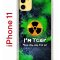 Чехол-накладка iPhone 11 Kruche Print Toxic