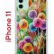 Чехол-накладка iPhone 11 Kruche Print Одуванчики