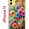 Чехол-накладка iPhone 11 Kruche Print Одуванчики