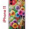 Чехол-накладка iPhone 11 Kruche Print Одуванчики