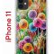 Чехол-накладка iPhone 11 Kruche Print Одуванчики