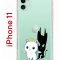 Чехол-накладка iPhone 11 Kruche Print Angel Demon