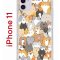 Чехол-накладка iPhone 11 Kruche Print Котики