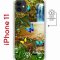 Чехол-накладка iPhone 11 Kruche Magnet Print Водопад