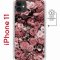 Чехол-накладка iPhone 11 Kruche Magnet Print Цветы