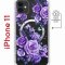 Чехол-накладка Apple iPhone 11 (598890) Kruche PRINT Roses