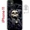Чехол-накладка iPhone 11 Kruche Magnet Print Skull Hands
