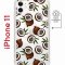 Чехол-накладка Apple iPhone 11 (598890) Kruche PRINT Кокосы