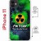 Чехол-накладка iPhone 11 Kruche Magrope Print Toxic