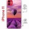 Чехол-накладка iPhone 11 Kruche Magrope Print Лавандовый рай