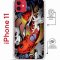 Чехол-накладка iPhone 11 Kruche Magrope Print Кои