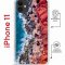 Чехол-накладка iPhone 11 Kruche Magrope Print Морской берег