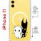 Чехол-накладка iPhone 11 Kruche Magrope Print Angel Demon