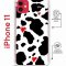 Чехол-накладка Apple iPhone 11 (598920) Kruche PRINT Корова