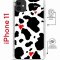 Чехол-накладка Apple iPhone 11 (598920) Kruche PRINT Корова