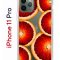 Чехол-накладка iPhone 11 Pro Kruche Print Orange