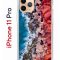 Чехол-накладка iPhone 11 Pro Kruche Print Морской берег