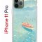 Чехол-накладка iPhone 11 Pro Kruche Print озеро цветов
