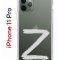 Чехол-накладка iPhone 11 Pro Kruche Print Zet