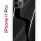 Чехол-накладка iPhone 11 Pro Kruche Print Line black