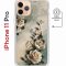 Чехол-накладка Apple iPhone 11 Pro (598891) Kruche PRINT Белая роза