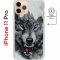 Чехол-накладка iPhone 11 Pro Kruche Magnet Print Волк