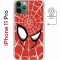 Чехол-накладка Apple iPhone 11 Pro (598891) Kruche PRINT Человек-Паук красный