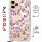 Чехол-накладка Apple iPhone 11 Pro (598923) Kruche PRINT Сакура