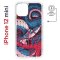Чехол-накладка iPhone 12 mini Kruche Magnet Print Японская змея