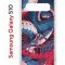 Чехол-накладка Samsung Galaxy S10 (580670) Kruche PRINT Японская змея