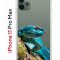 Чехол-накладка iPhone 11 Pro Max Kruche Print Змея