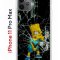 Чехол-накладка iPhone 11 Pro Max Kruche Print Барт Симпсон