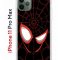 Чехол-накладка iPhone 11 Pro Max Kruche Print Человек-Паук черныи?