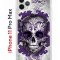 Чехол-накладка iPhone 11 Pro Max Kruche Print Sugar Skull