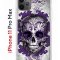 Чехол-накладка iPhone 11 Pro Max Kruche Print Sugar Skull