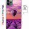 Чехол-накладка Apple iPhone 11 Pro Max (598895) Kruche PRINT Лавандовый рай