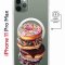 Чехол-накладка iPhone 11 Pro Max Kruche Magnet Print Donuts