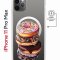 Чехол-накладка iPhone 11 Pro Max Kruche Magnet Print Donuts