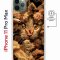 Чехол-накладка Apple iPhone 11 Pro Max (598895) Kruche PRINT Котик с рыбками