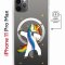 Чехол-накладка Apple iPhone 11 Pro Max (598895) Kruche PRINT Единорожка