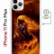 Чехол-накладка Apple iPhone 11 Pro Max (598895) Kruche PRINT Конь огонь