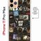 Чехол-накладка Apple iPhone 11 Pro Max (598895) Kruche PRINT Плейлисты