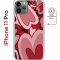 Чехол-накладка iPhone 11 Pro Kruche Magnet Print Сердечки