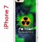 Чехол-накладка iPhone 7/8/SE (2020) Kruche Print Toxic