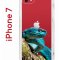 Чехол-накладка Apple iPhone 7 (580667) Kruche PRINT Змея